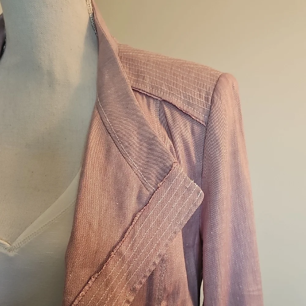 WHBM Women's Light Purple Jacket
